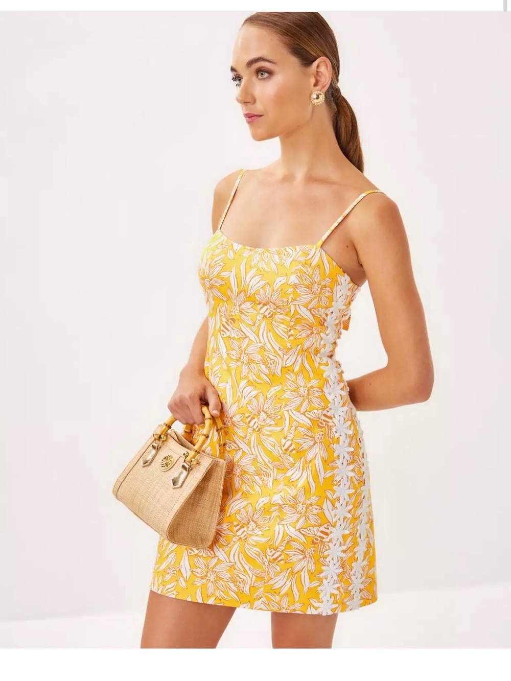 Lilly Pulitzer Honeycomb Hideaway Shelli Stretch Dress - Picture 6 of 7